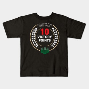 All I Want For Christmas Is 10 Victory Points - Board Games Design - Board Game Art Kids T-Shirt